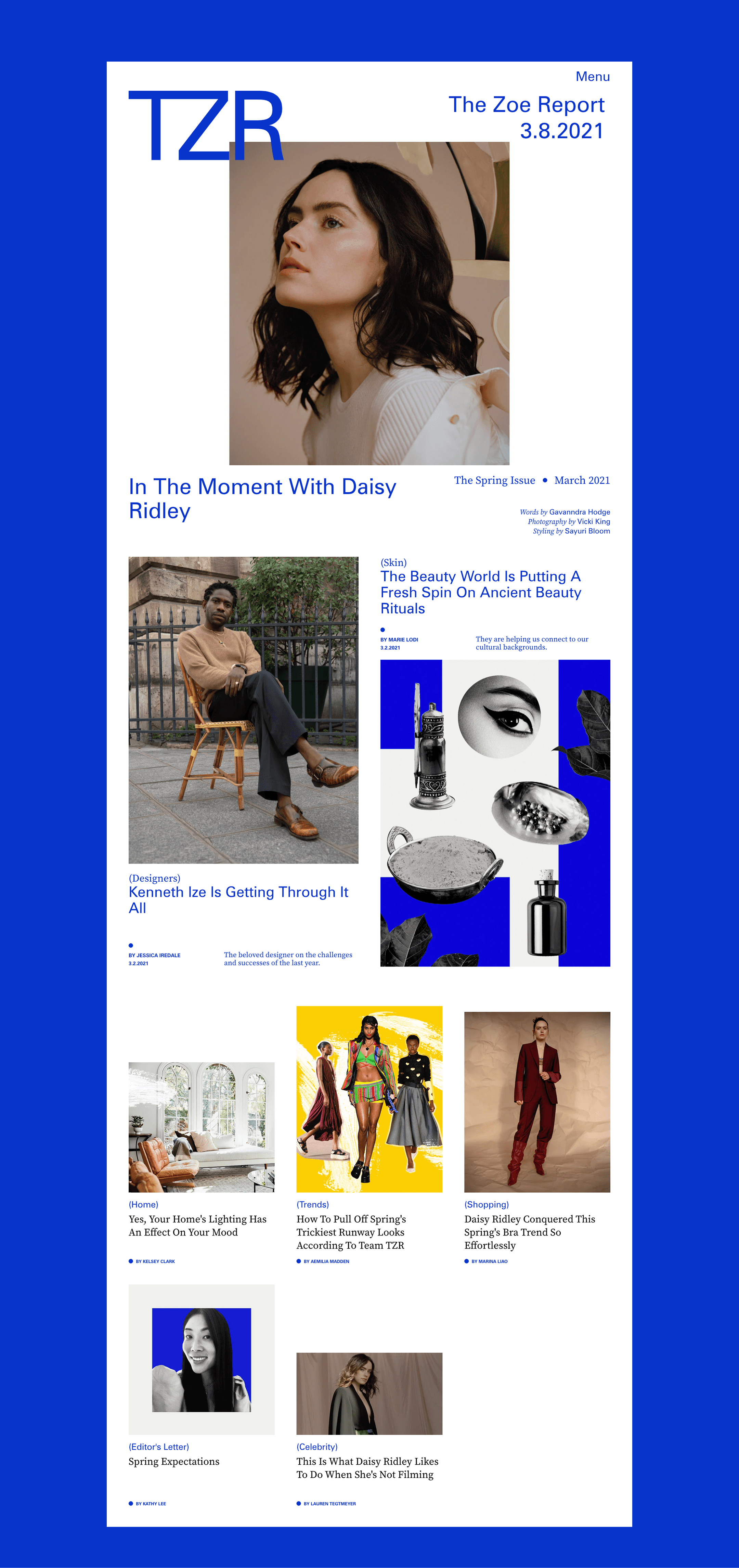 3.0 – TZR – Magazine Issue 3.0 – TZR – Magazine Issue